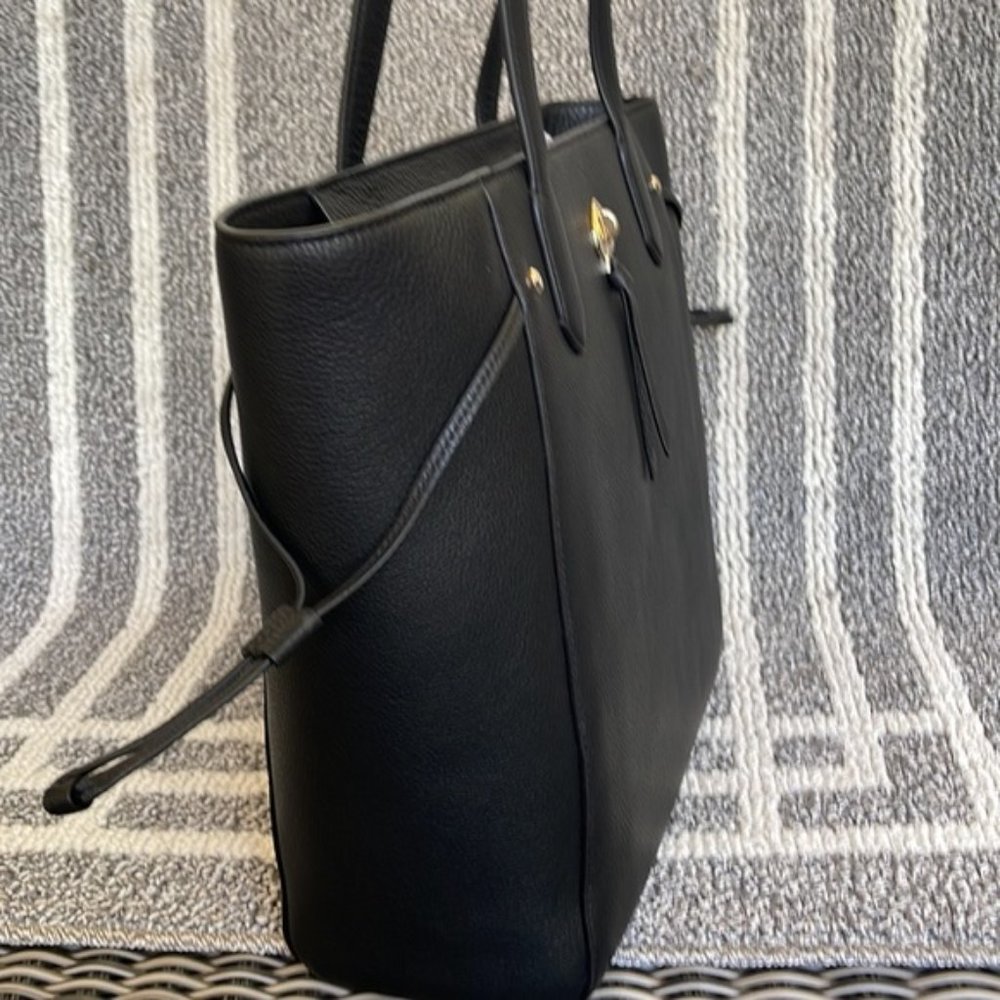 Kate Spade Marti Large Tote Pebbled Leather Black - Picture 5 of 16